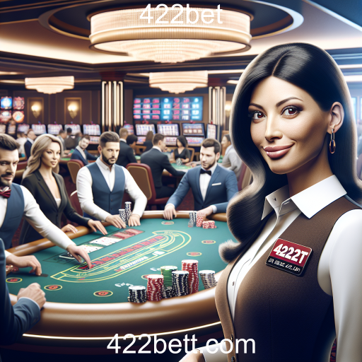 A Experiência Imersiva do Cassino Ao Vivo no 422bet